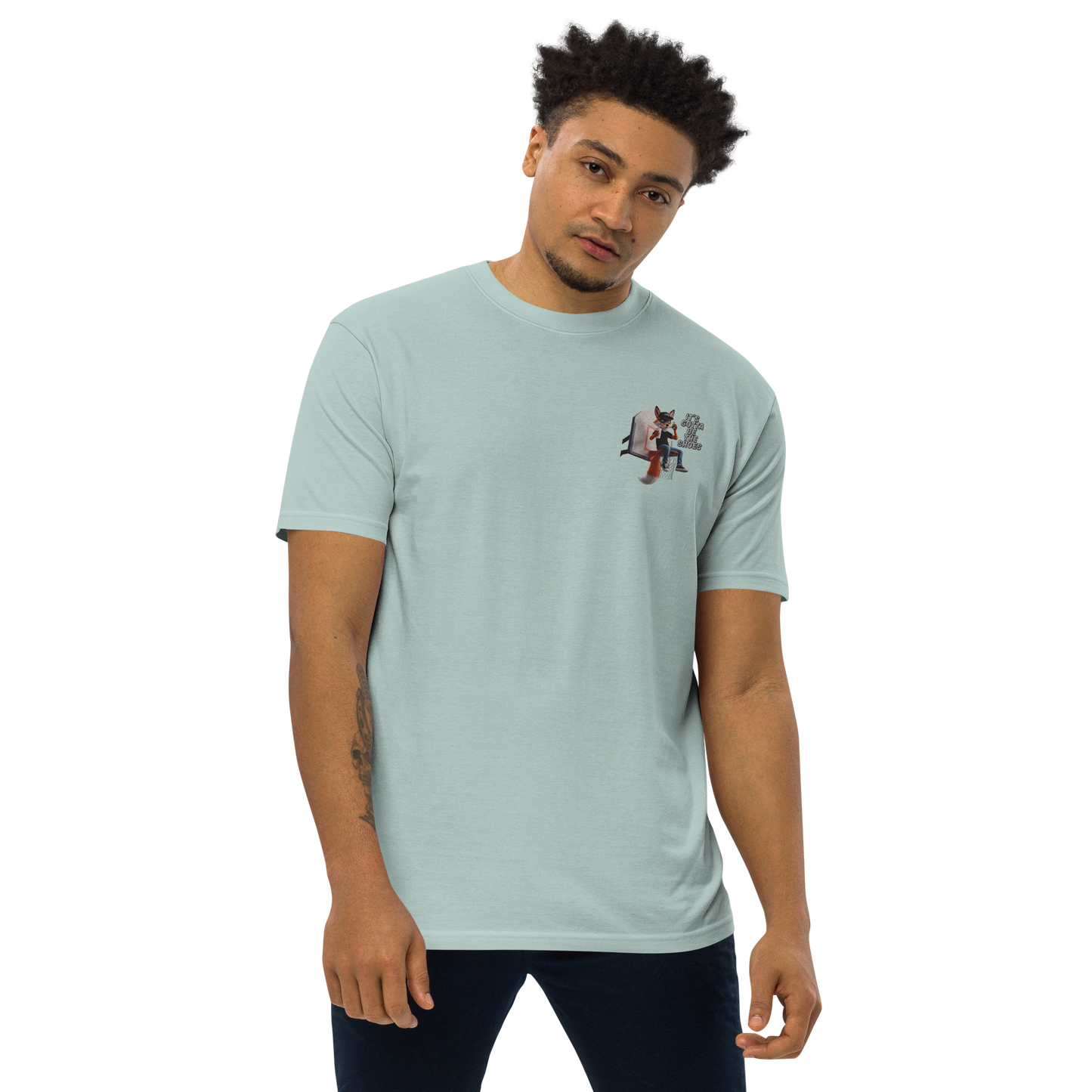 Venitti It’s Gotta Be The Shoes Men’s Premium Heavyweight Tee
